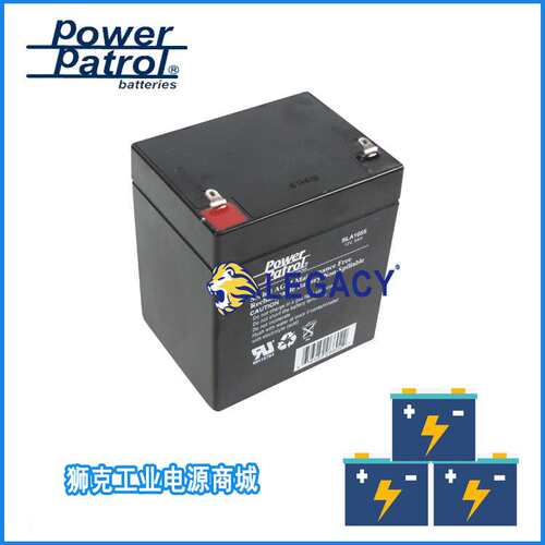 SLA1055电池power patrol应急电源报警蓄电池12V5AH