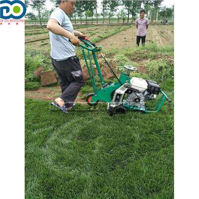 人工草坪起草机 园林绿化自动铲草皮机 手推式小型汽油铲草机