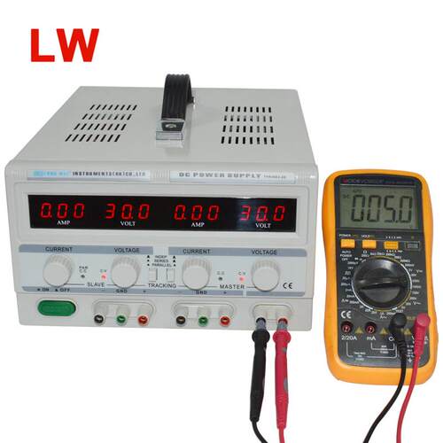 龙威TPR3020-2D双路直流稳压线性电源30V20A电镀电源稳压稳流电源