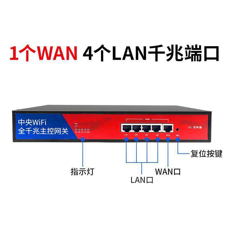 工业千兆AP管理路由器智能MT7621A方案内置POE供电支持多个AP厂家