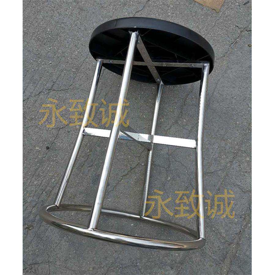 不锈钢凳子/防静电圆凳加厚加固/无尘车间工厂专用/家用高矮凳