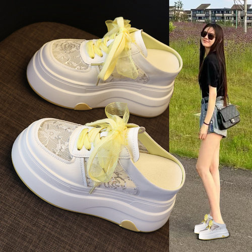 2026新款HC5860-11小个子厚底内增高包头拖鞋女夏季松糕