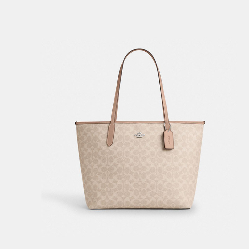 COACH/蔻驰托特包单肩手提包官方正品新款city大容量女士包 CV976