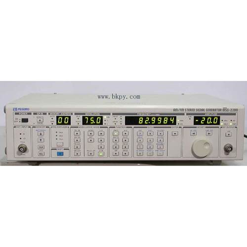 目黑MSG-2280FM立体声/FM-AM标准信号发生器频率