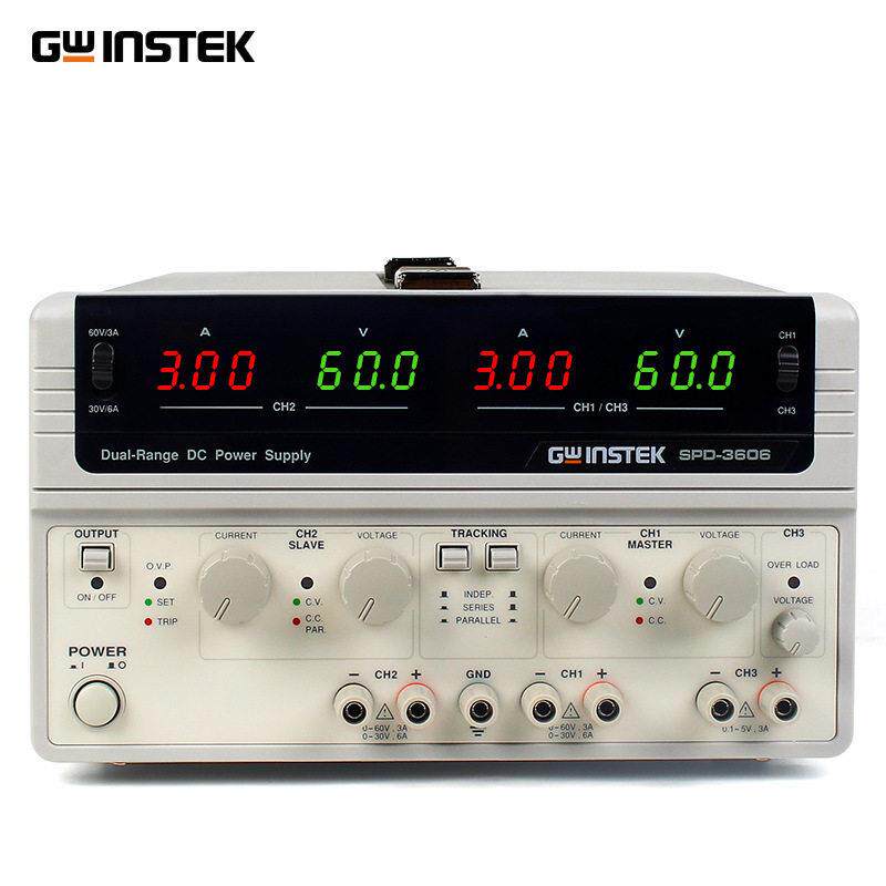 固纬可调多通道SPD-3606开关直流电源稳压直流电源30V6A/60V3A
