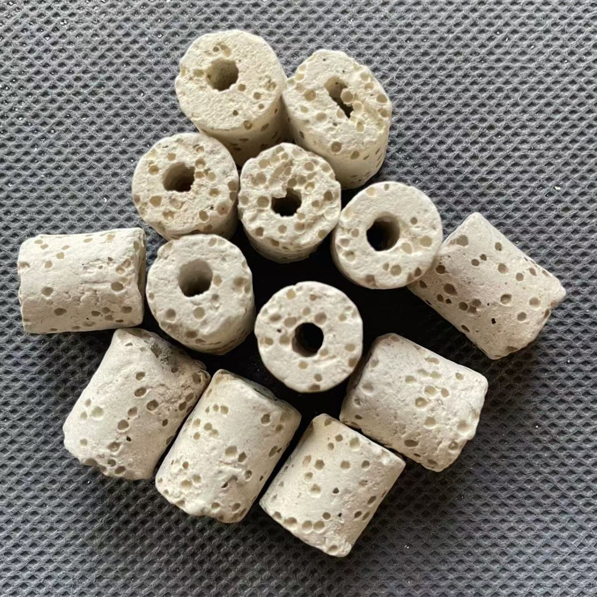 水族陶瓷环生化环细菌屋硝化菌培养鱼缸过滤材料白色呼吸环科技环