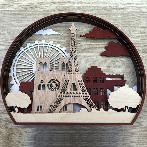 巴黎埃菲尔铁塔NotreDame书挡
