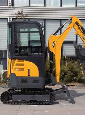 源头厂家燃油式履带挖掘机 2200kg工地施工挖沟机 社区改造挖土机