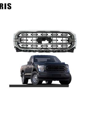 适用2021-2022F150前保险杠格栅镀铬装饰条ML3Z-8200-CA