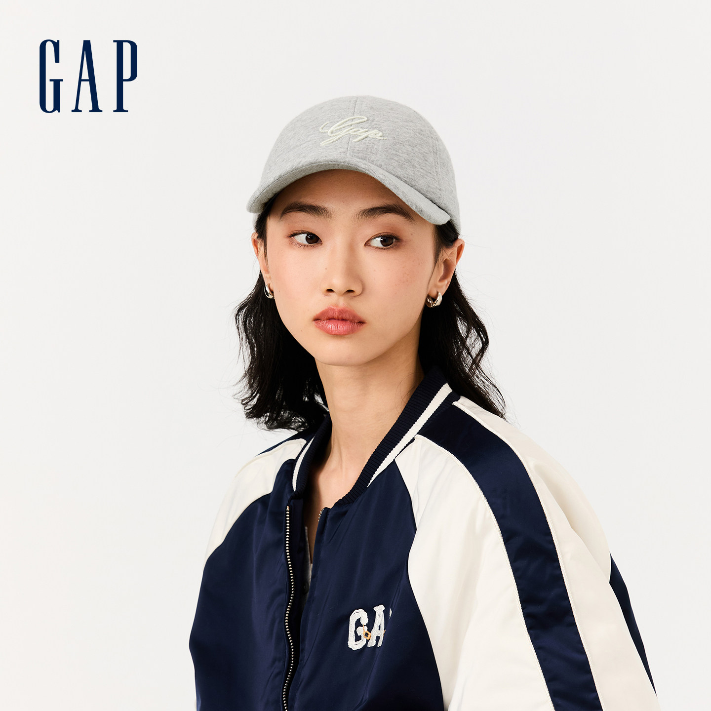 【管乐同款】GAP卫衣棉棒球帽春夏新款百搭韩系鸭舌帽男女时尚