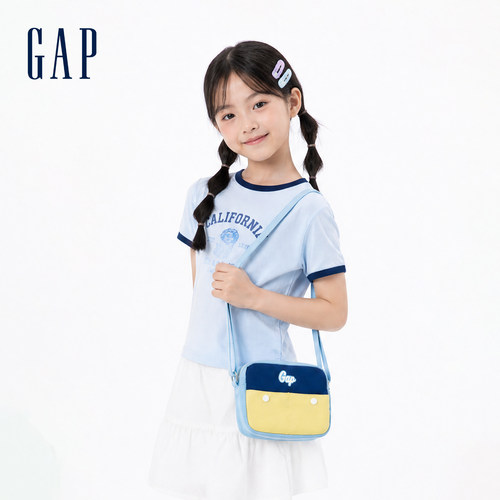 GAP迎风踏野儿童斜挎包零钱包