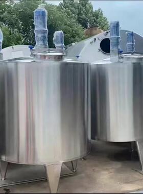 304材质不锈钢搅拌罐不锈钢电加热搅拌罐九成新双层液体搅拌桶