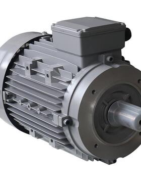 厂家直供三相异步电机MS132S-6铝壳3w立式铜线空压机矿山设备