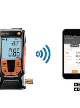 德图testo 552数字真空表、testo 552i 无线真空探头