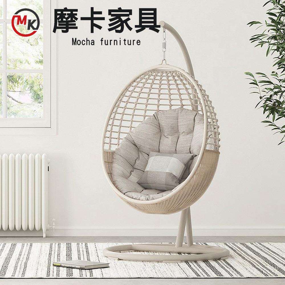 吊篮藤编摇摇椅阳台家用户外秋千室内客厅鸟巢摇篮庭院休闲摇摇椅