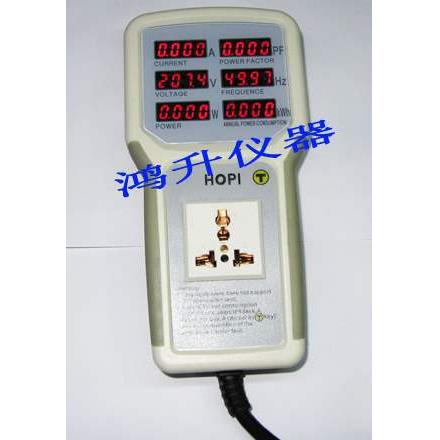 手持功率计 功率因素电力功因表功耗表 电力监测仪 LED节能垒德株