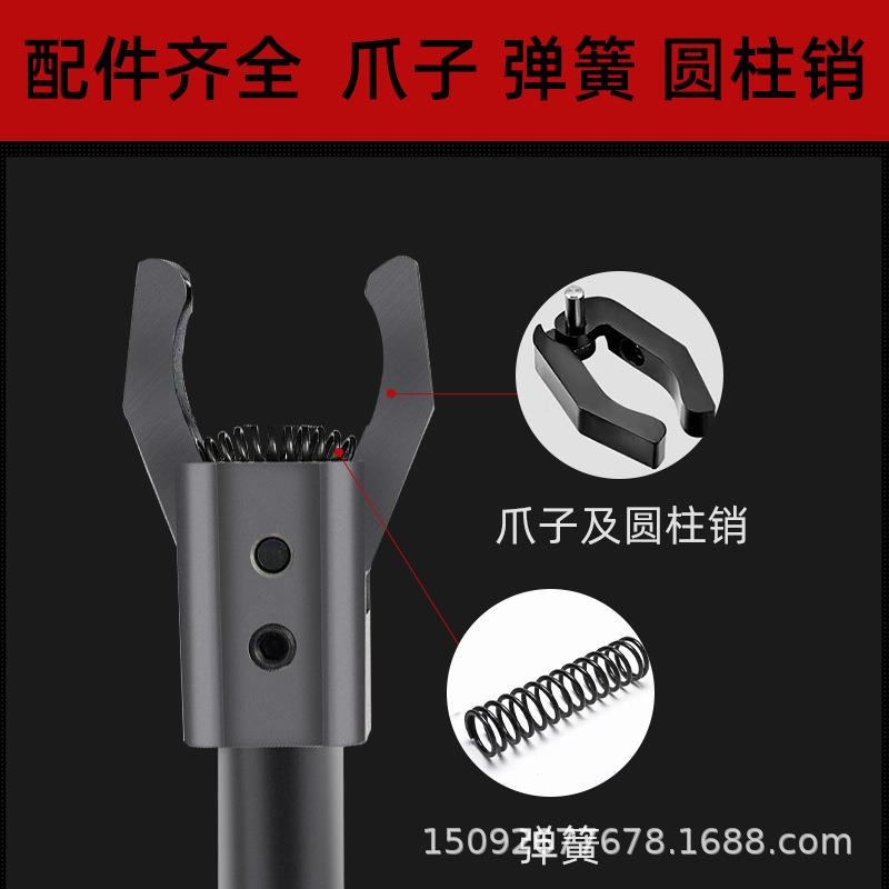 数控车床自动拉料器 圆柄拨料器 送料器 方柄料夹直柄拨料器