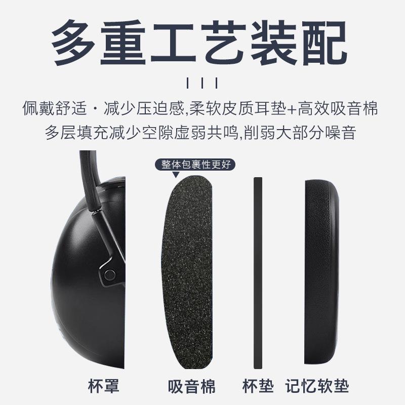 VIAN X4A pro隔音耳罩睡眠防降噪音宿舍工厂专业降噪神器学习耳罩