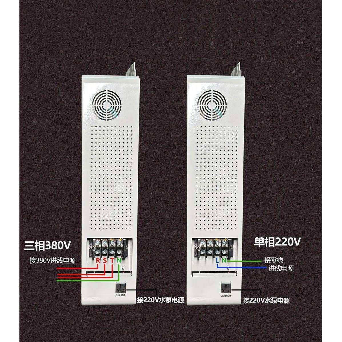 供120平暖气片地暖风盘家用采暖炉12KW匠奥电磁感应采暖热水炉
