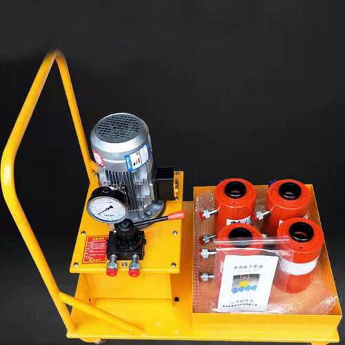 30T 40T50T一拖四板式换热器的拆装工具 电动液压夹紧器扳手