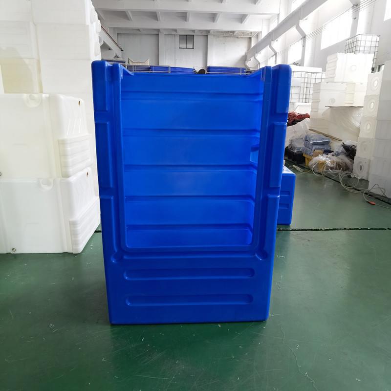 布草笼洗涤厂超大承重车静音轮子异形1000L全钒液能储存箱
