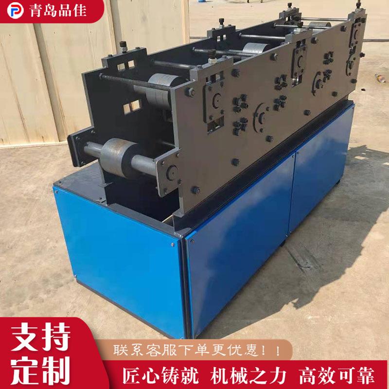 5.5KW小型方管调直机 调直范围10-50mm±0.5mm 镀锌钢管矫直机
