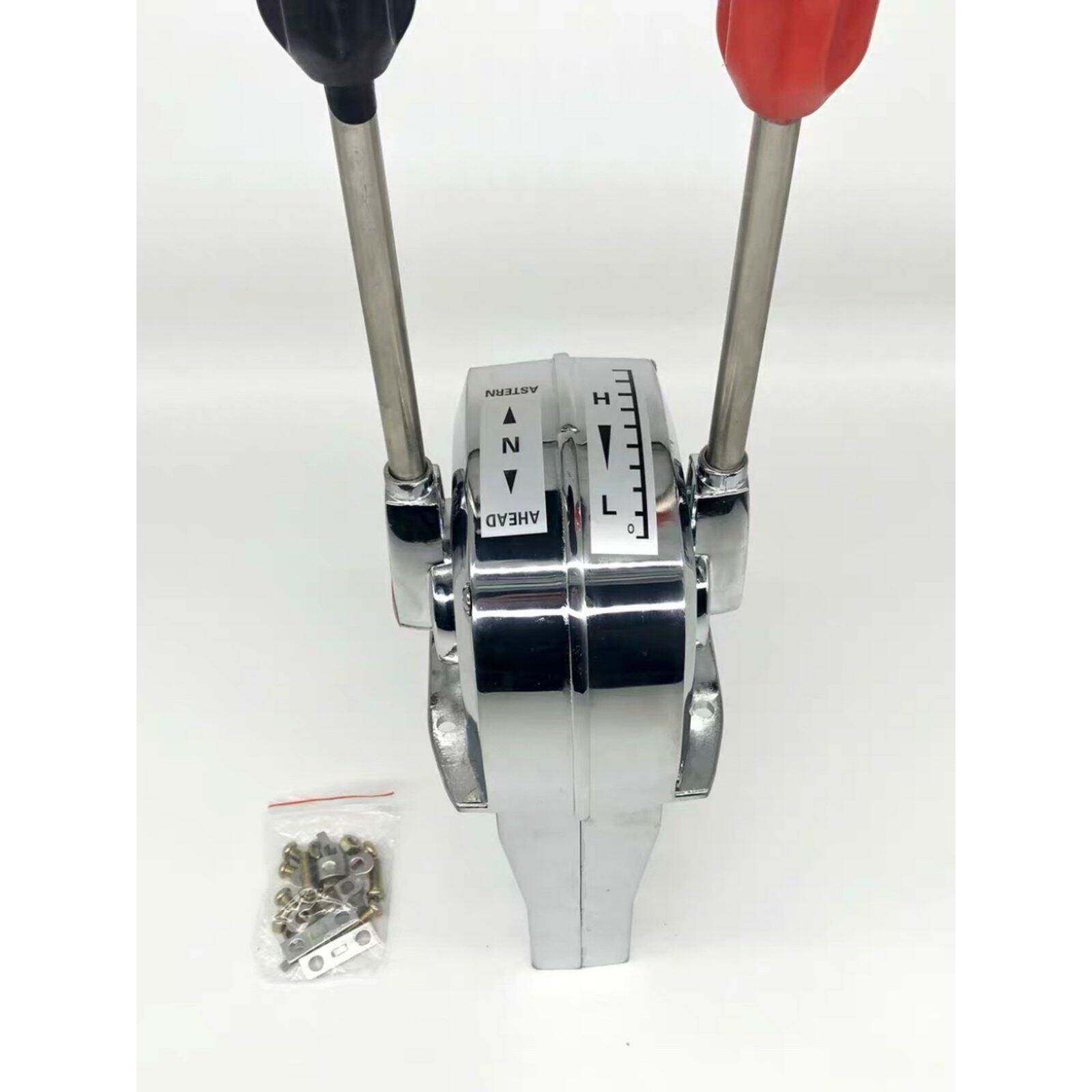 船用不锈钢油门头油门线船用操纵器船用油门档位控制器操纵器