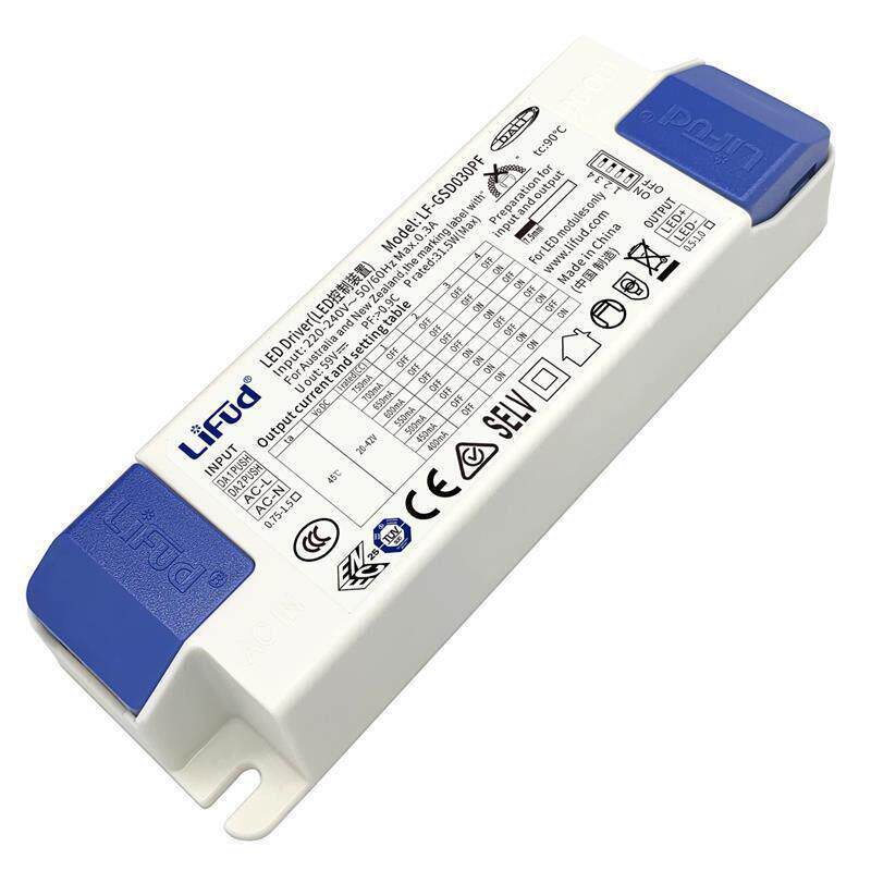 LiFud工厂直销LED驱动电源DALI调光百一深压无闪4~46W