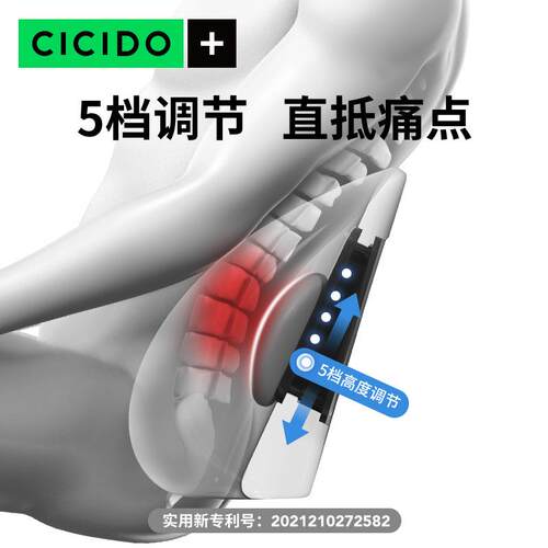 CICIDO/夕夕多 【升级款】车+两用五档可调节腰靠 CJ0204