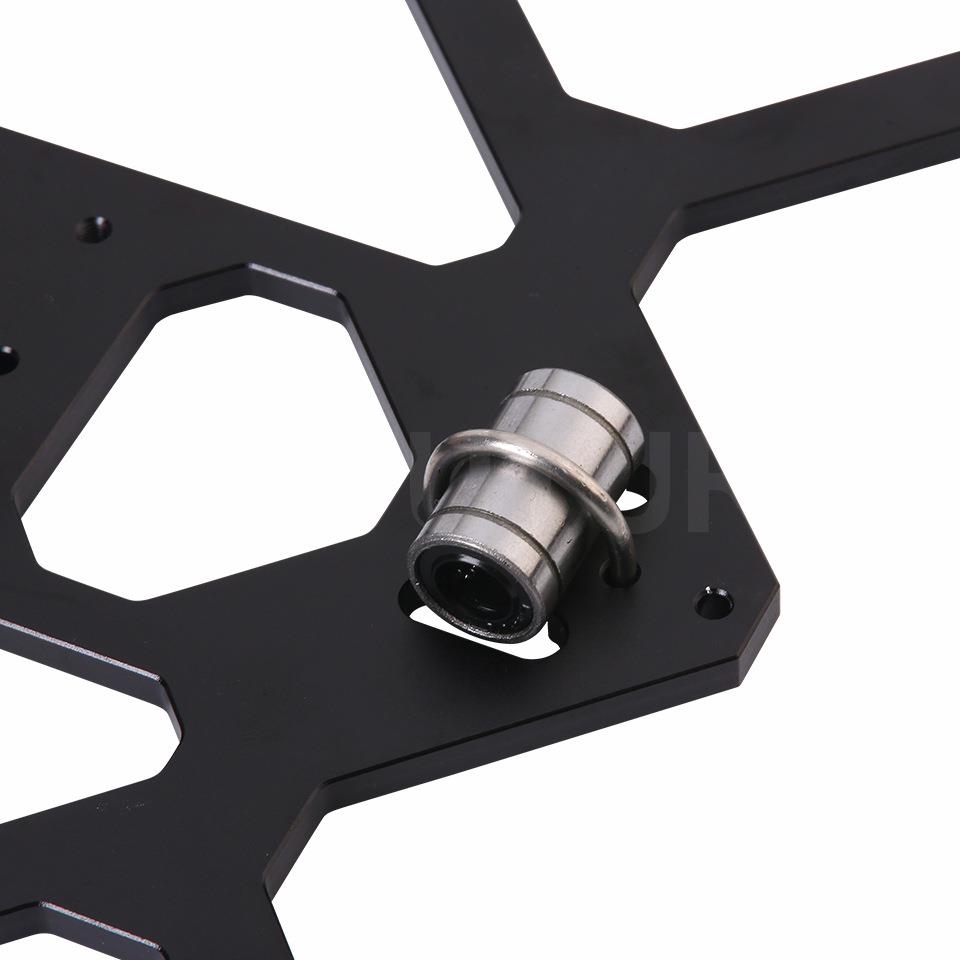 Prusa i3 mk3/mk3s y平台 3d打印机配件热床支架mk3/3s铝合金