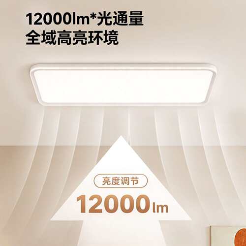 普瑞灯珠全光谱吸顶灯客厅灯大厅主灯超薄现代简约中山灯具厂直销