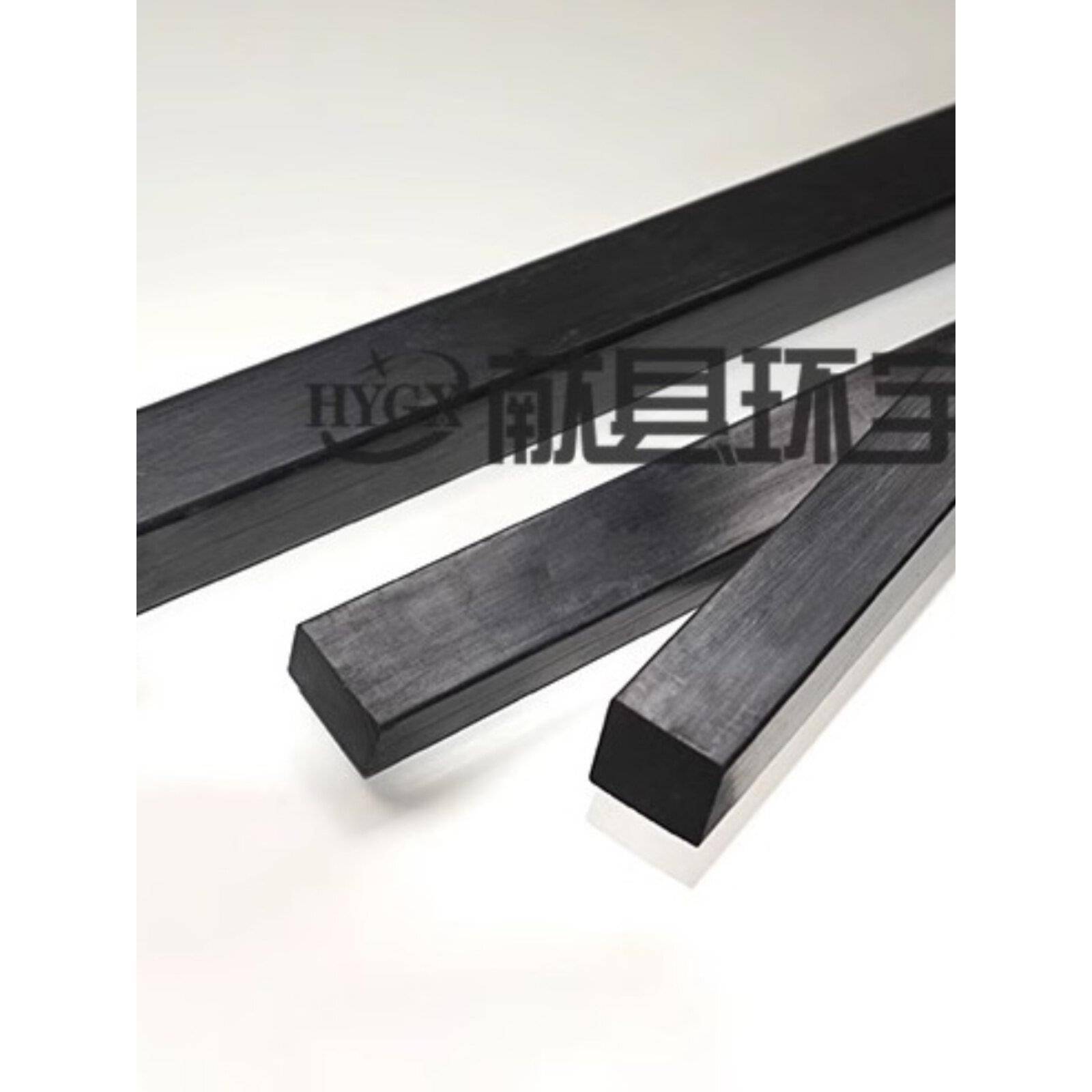 实心方形碳纤维棒18*12*600mm碳纤维锤柄 碳纤维棒碳杆 碳方棒