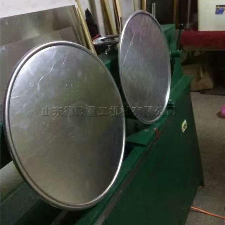 铁板铝板不锈钢板切圆压边机交通标志牌弯边成型机路牌切割成型机