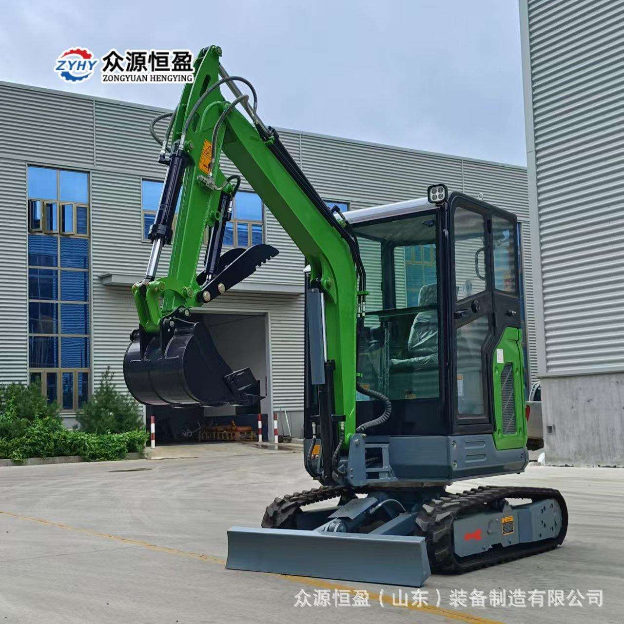 出口意大利2.5吨履带式小型挖掘机 众源ZY25型微型农用挖土机
