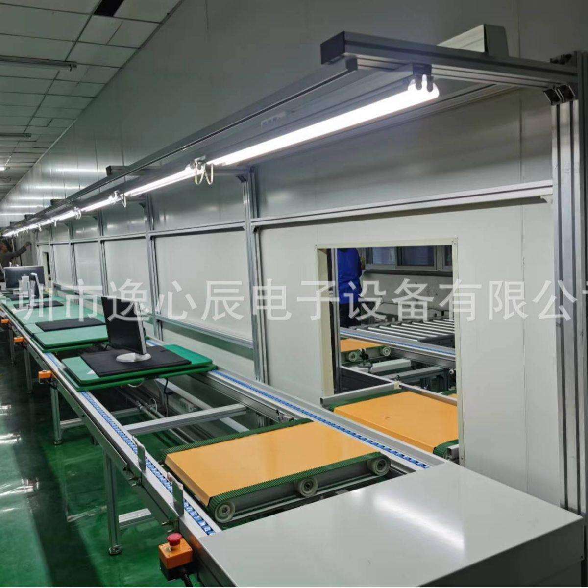 台州流水线竞速滑板车自动化生产设备非标制作倍速链工装板输送线