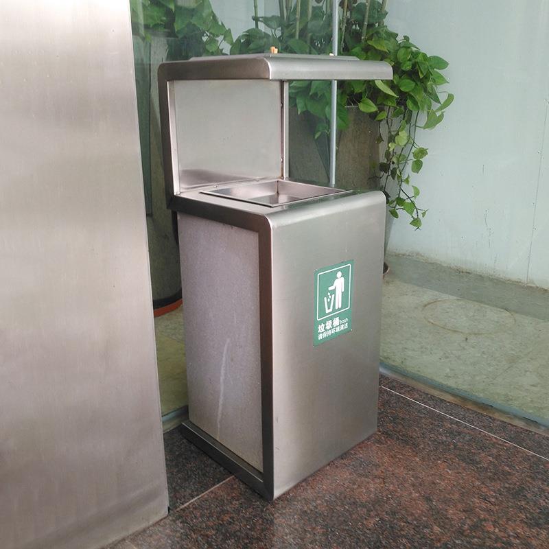 定 制供应户外大型金属垃圾桶 大号环卫垃圾筒 室外小区公园果皮