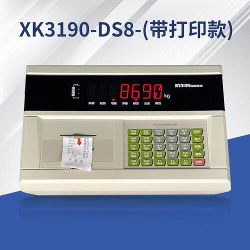 上海耀华XK3190-DS8P 大地磅 汽车衡仪表 DS8数字仪表称重 防作弊