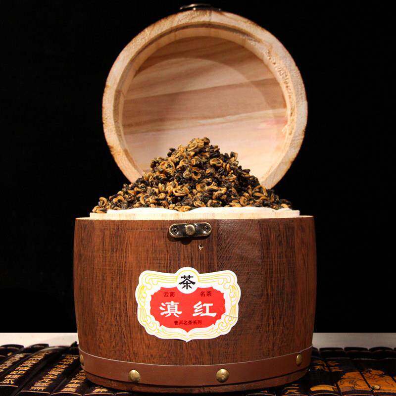 2024年早春云南滇红茶凤庆滇红蜜香金螺500克散装金芽红茶
