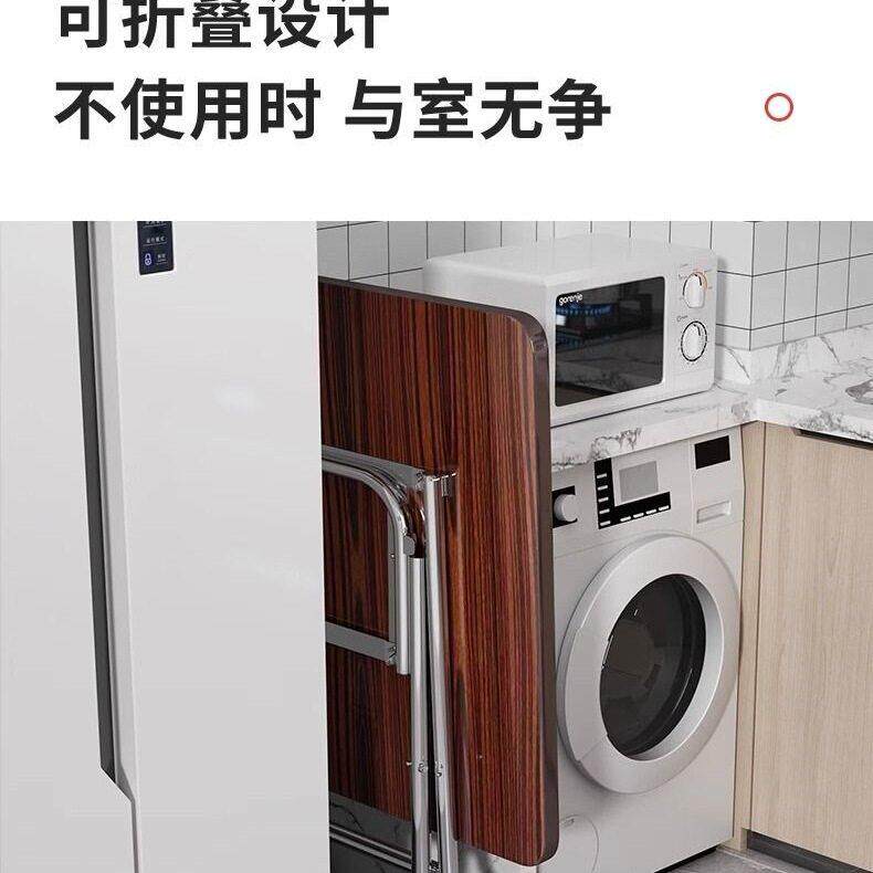 折叠桌子餐桌饭桌客厅可折叠卧室方桌子出租屋家用折叠桌客厅卧室