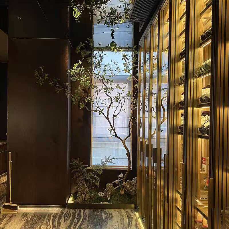 仿真树假树马醉木盆景室内景观绿植吊钟植物造景橱窗装饰假花摆件