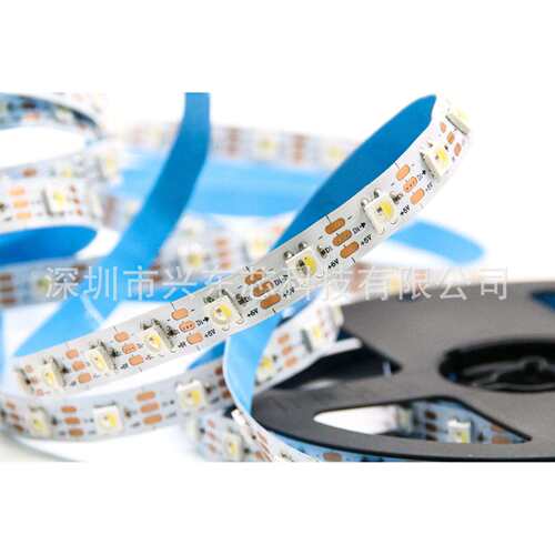 SK6812高亮5V 5050 RGBW防水LED灯带60灯WS2812B幻彩单点单控直销
