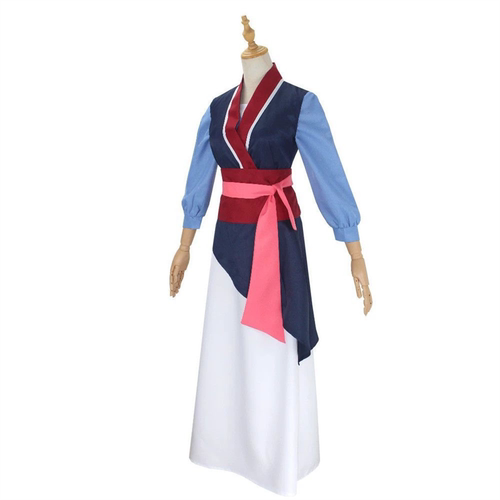 花木兰万圣节cos动漫同款汉服国风套装传统花木兰cos服