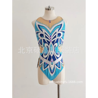 2026新款花式游泳比赛泳衣表演泳衣专业游泳队表演服BD9065