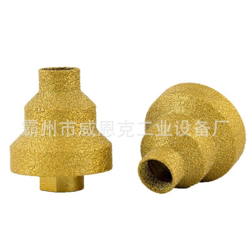 金刚石倒角器角磨机扩孔器瓷砖打锥形钻头磨大理石伞型磨头倒角器