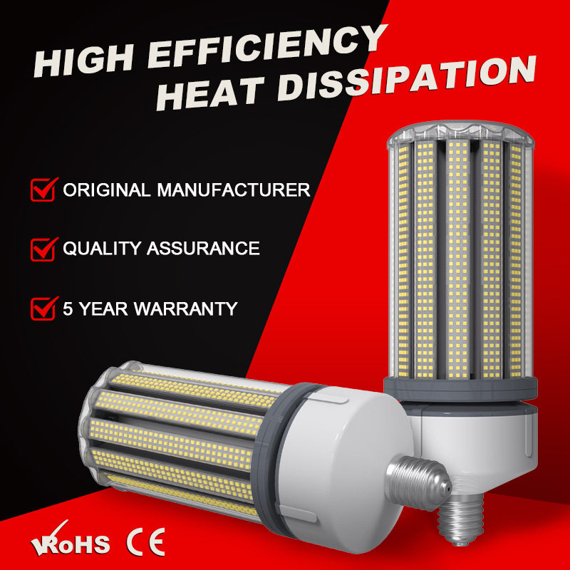 超强散热100W足功率E39/E40螺口工厂仓库工矿灯使用LED玉米灯灯泡