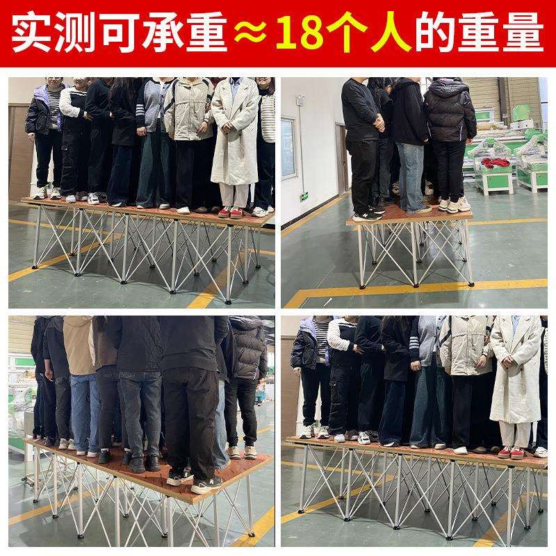 蜘蛛腿工作台多功能木工铝合金可折叠摆地摊架子折叠简易桌面瓷砖