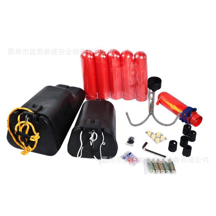 水上救生两栖型美式抛投器多功能水陆射绳助投器气动抛绳器