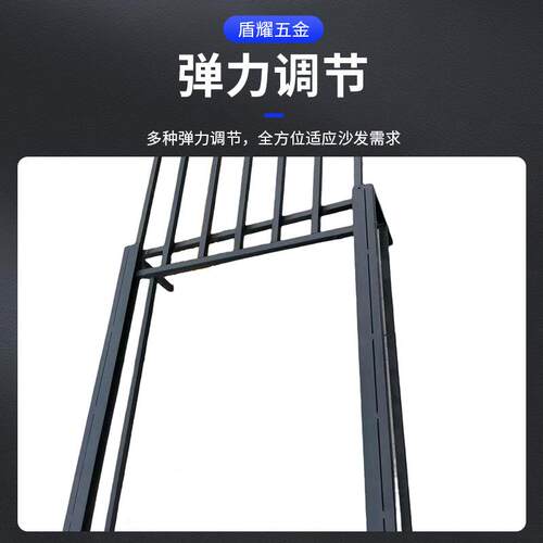 厂家侧拉沙发床架铁艺沙发抽拉骨架推拉配件家具收纳现代简约