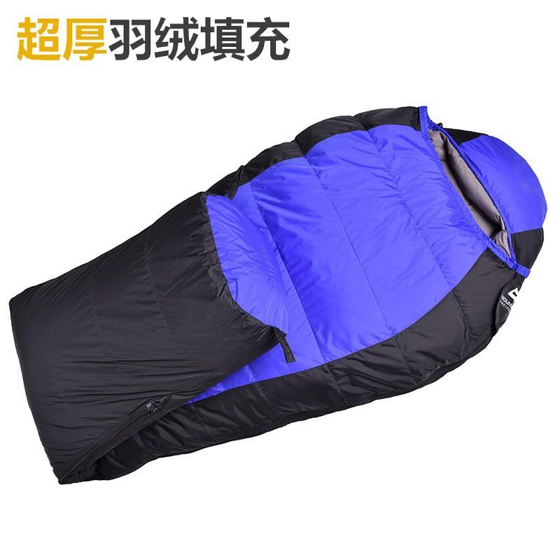 加厚羽绒睡袋零下25度可拼接双人保暖睡袋户外单人春秋冬季露营