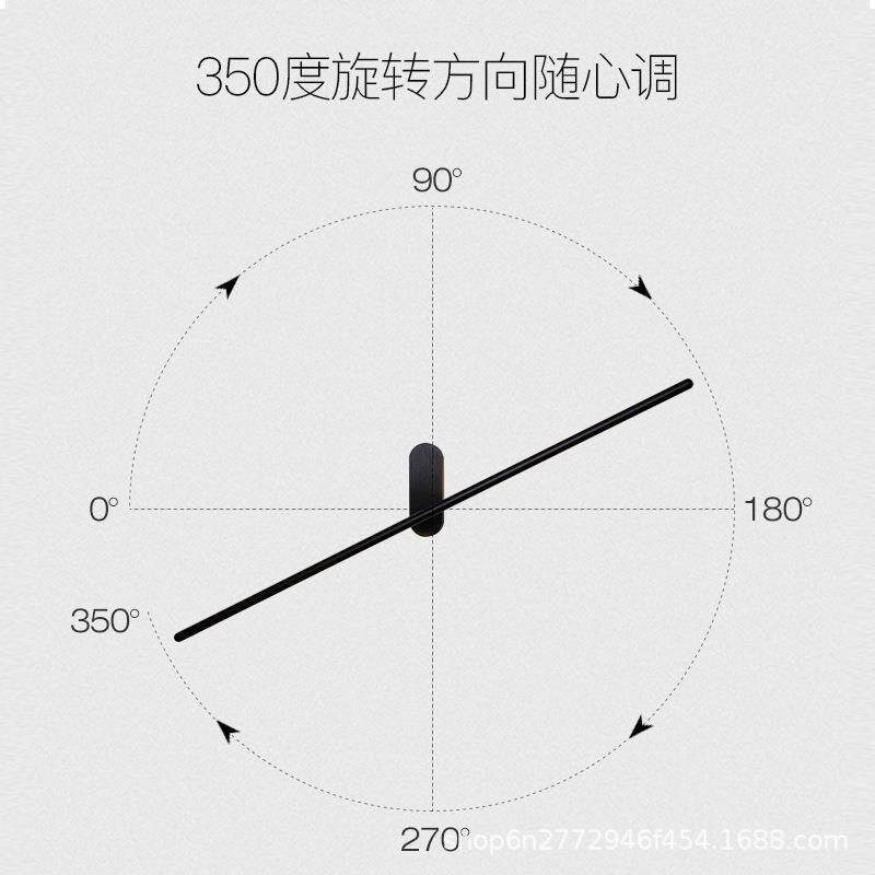 led壁灯长条灯楼梯墙壁灯led装饰壁画灯过道客厅指挥官北欧壁灯